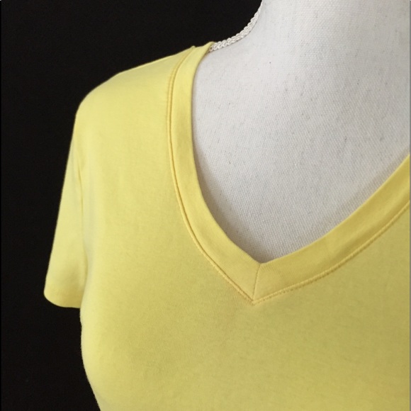 MERONA ‘Ultimate Tee’.  Bright yellow, size M. EUC - Picture 2 of 4